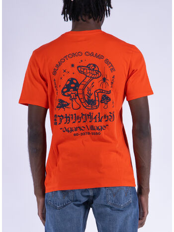 T-SHIRT AGARIC VILLAGE, 1WE.67 TANGERINE TANGO, small