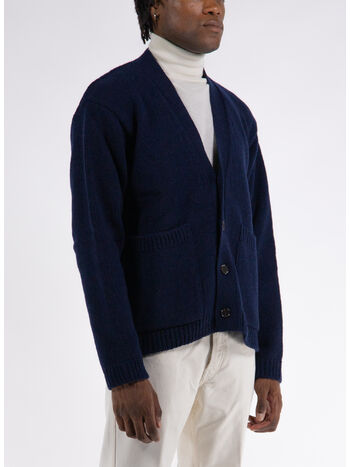 CARDIGAN LANGDALE, NAVY, small