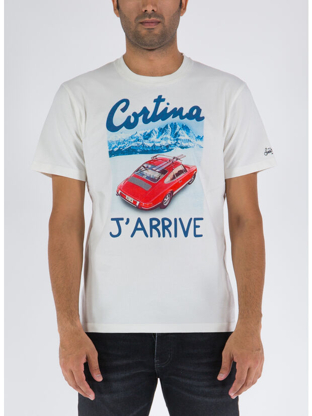 T-SHIRT ARNOTT ARIIVE CAR, 00453C WHITE, large