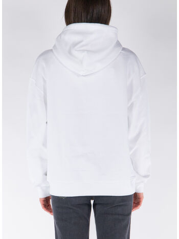 FELPA HOODIE CON LOGO STAMPATO, A4001, small