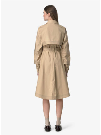 CAPPOTTO JESY 3L POPLIN, AZI BEIGE ROPE - BEIGE LT, small