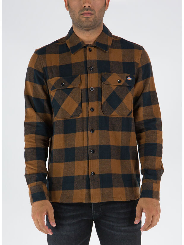 CAMICIA NEW SACRAMENTO, BD01 BROWN DUCK, large