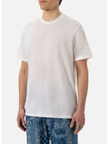 T-SHIRT IN LINO ECSTASEA, 00032H 01N WHITE, thumb