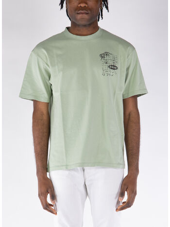 T-SHIRT HAZARDOUS VOLTAGE, 28V.67 DESERT SAGE, small