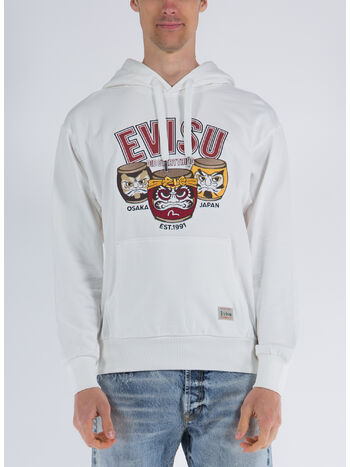 FELPA HT DARUMA DENIM APPLIQUE, OFFWHT OFF WHITE, small