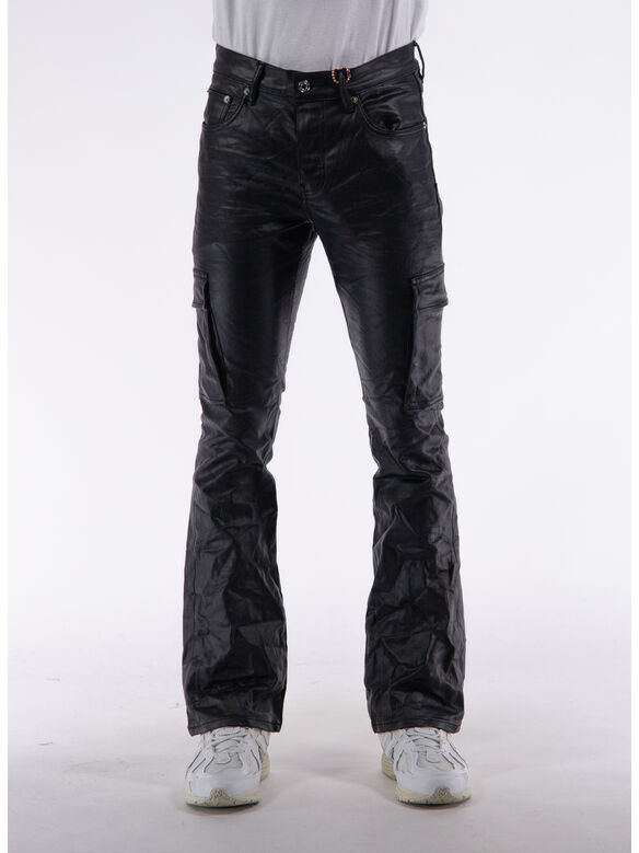 JEANS PATENT FILM CARGO, PFBL BOOT BLACK, medium