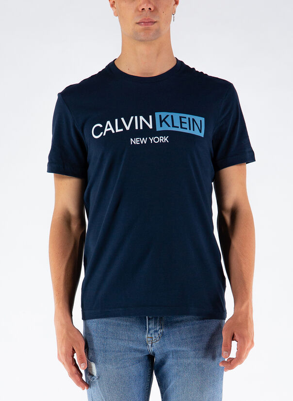 T-SHIRT IN COTONE BIOLOGICO CON LOGO, DW4, large