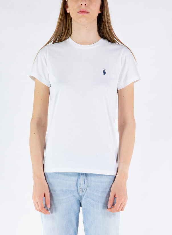 T-SHIRT BASIC LOGO, 001WHITE, large