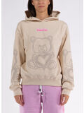 FELPA HOODIE BEAR, CREMA, thumb