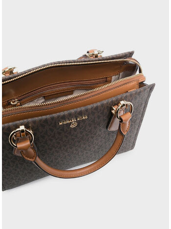 BORSA MD SATCHEL MARYLIN, BRN/ACORN, small