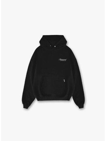 FELPA HOODIE OWNERS CLUB SCRIPT, BLACK, small