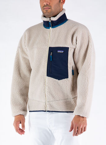 GIACCA RETRO FLEECE, NAT/NATURAL, small