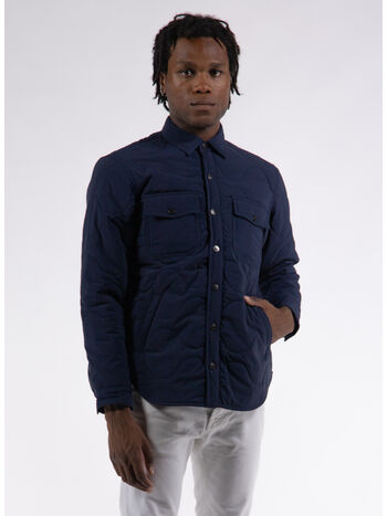 GIACCA ONION SEATTLE DOUBLE FACE, NAVY, small