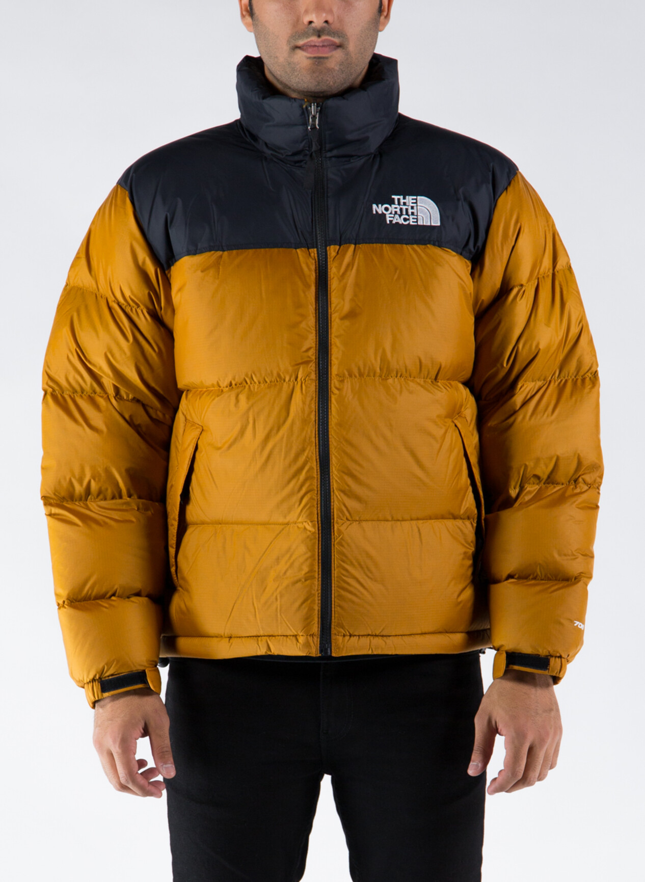 The north on sale face giubbotto giallo