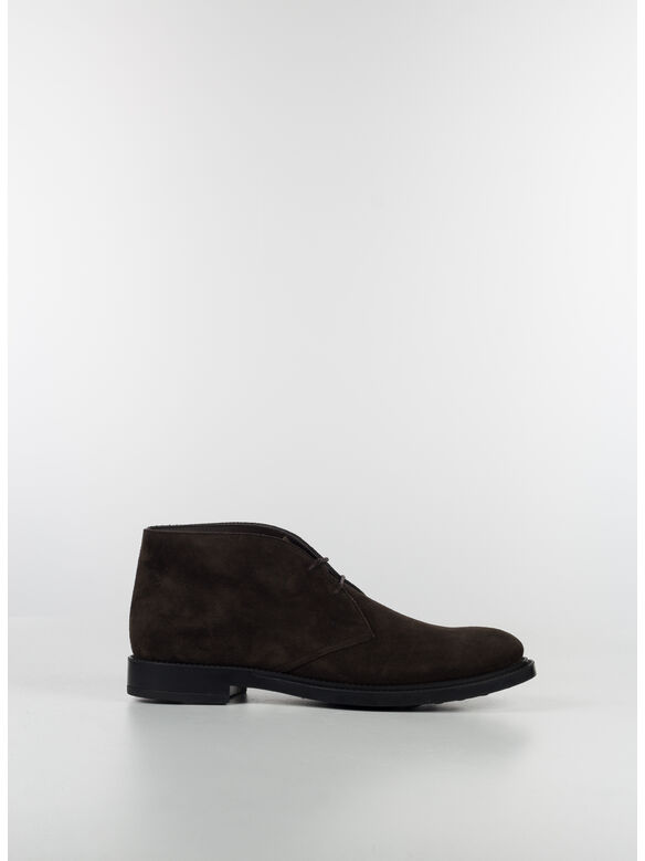SCARPA POLACCHINO IN PELLE SCAMOSCIATA, S800 TESTA DI MORO, medium