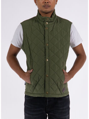 GILET IMBOTTITO PHILIPPE, C382 CALLISE GREEN, small