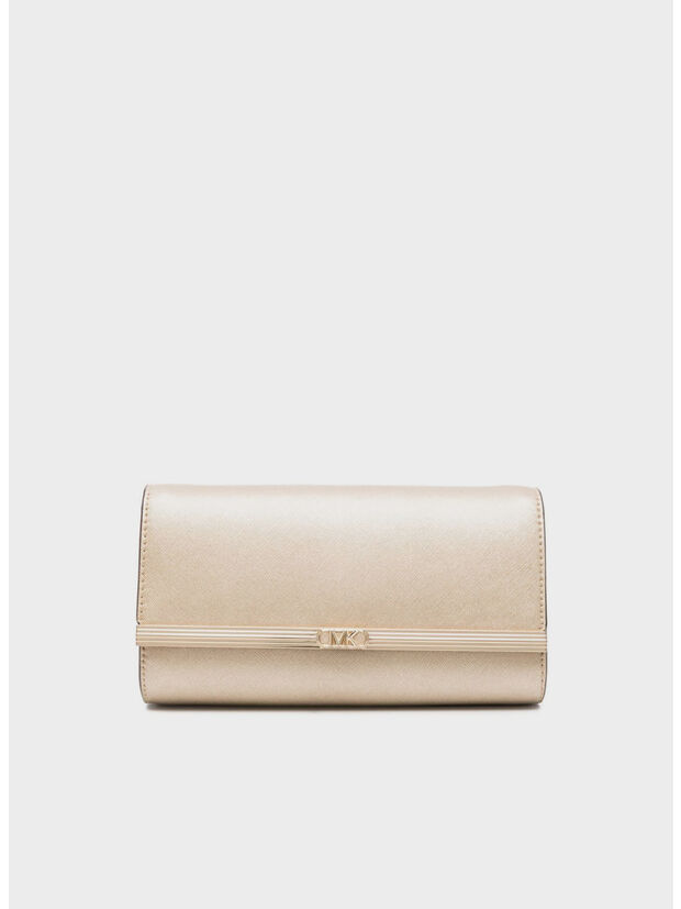 BORSA LARGE CLUTCH MONA, 740 PALE GOLD, large