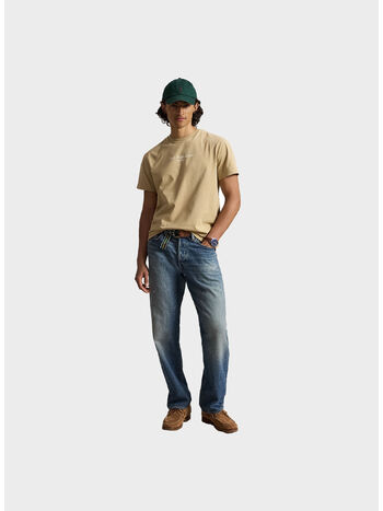 T-SHIRT MICRO LOGO, VINTAGE KHAKI, small