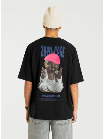 T-SHIRT WBBAINE DUDE TEE, 01 BLACK, small