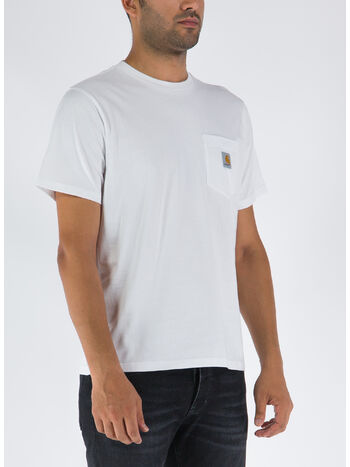 T-SHIRT POCKET, 02XX WHITE, small