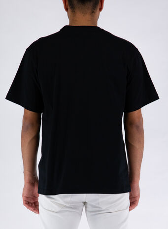 T-SHIRT LOOSE FIT, N900 - NERO, small
