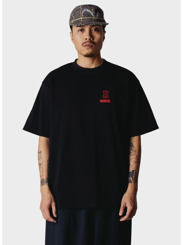 T-SHIRT WBBAINE TIGER, 01 BLACK, medium