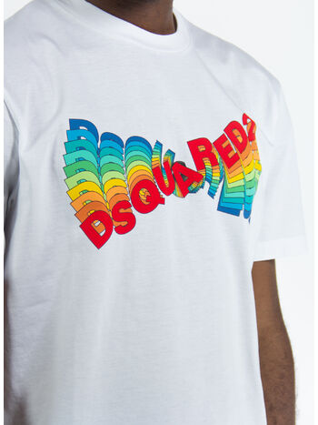 T-SHIRT REGULAR FIT, 100 WHITE, small
