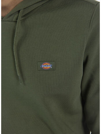 FELPA OAKPORT CON CAPPUCCIO, MGR1 MILITARY GREEN, small