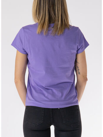 T-SHIRT CON RICAMO POLO PONY, HYACINTH, small