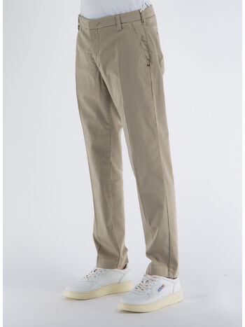PANTALONE CON TASCHE AMERICANE, 5009 BEIGE, small