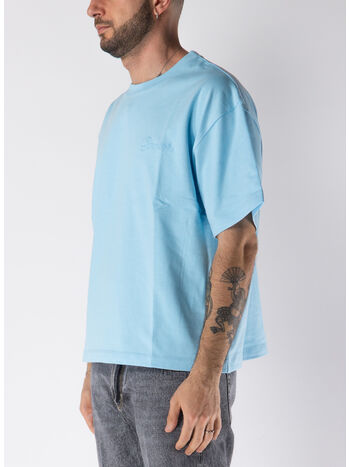 T-SHIRT CLASSIC EMBROIDERY LOGO BOXY, SKB SKY BLUE, small