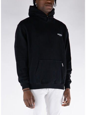 FELPA HOODIE REPRESENT OWNERS CLUB, 01 BLACK, small