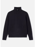 MAGLIONE CAPUCINE WOOL, 00068M 00 BLACK, thumb