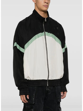FELPA FULL ZIP AWAKING, 1869 BLACK/GREEN, small