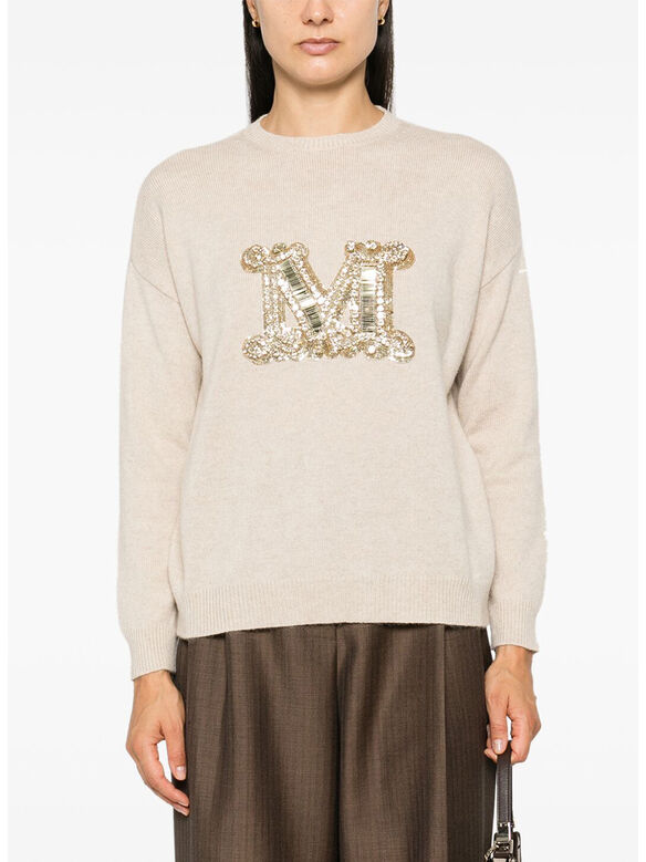 MAGLIONE GIROCOLLO VICOLO, 032 BEIGE, medium