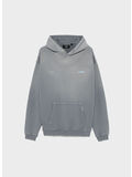 FELPA HOODIE PATRON OF THE CLUB, WASHED GREY, thumb