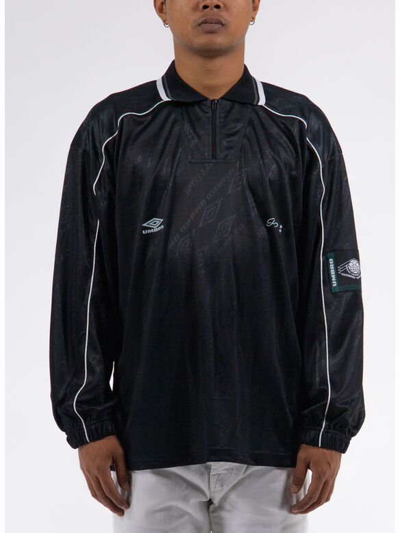POLO LS, BLK0001 BLACK, medium