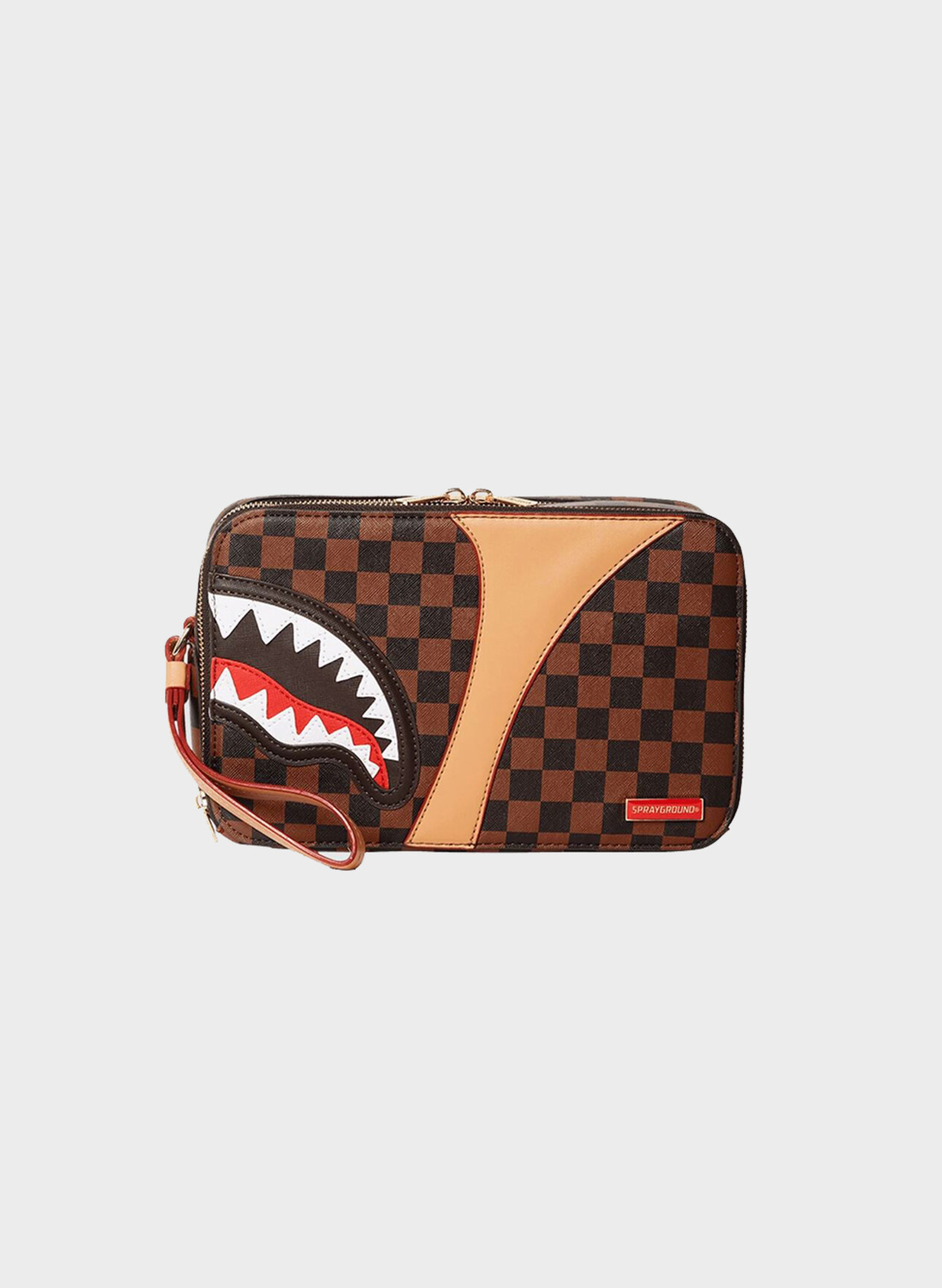 SPRAYGROUND POCHETTE HENNY HAIR Beige, Bianco, Marrone, Multicolor, Nero,  Rosso Uomo | Selecteur