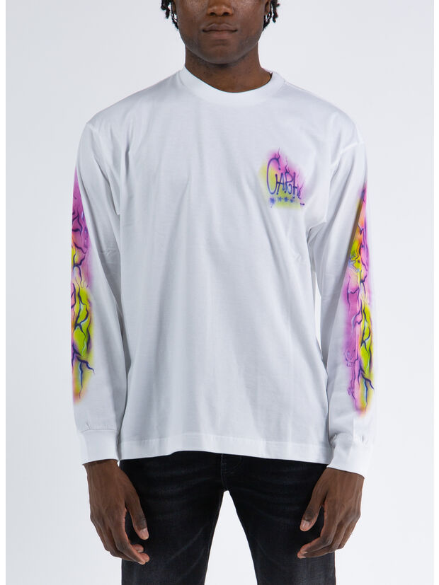 T-SHIRT L/S BABYBRUSH GRIN, 02XX WHITE, large
