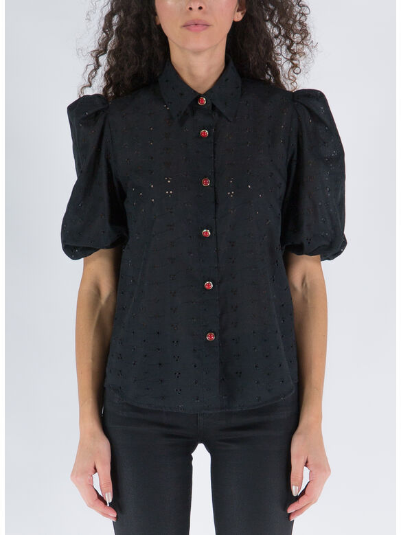 CAMICIA COCCIO, 0002-NERO, medium