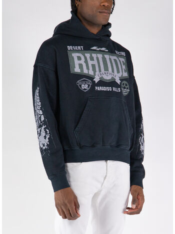 FELPA HOODIE, 0610 VTG BLACK, small