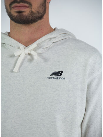 FELPA UNI-SSENTIALS HOODIE UNISEX, SAH SEA SALT HEATHER, small