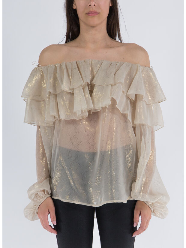 BLUSA ORO, 1082-PITONE ORO, large