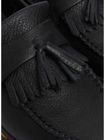 MOCASSINI ADRIAN CON NAPPE IN PELLE VIRGINIA, BLACK, small
