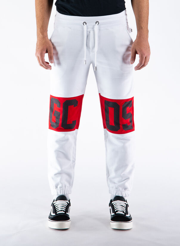 GCDS PANTALONE BANDA LOGO Uomo | Selecteur