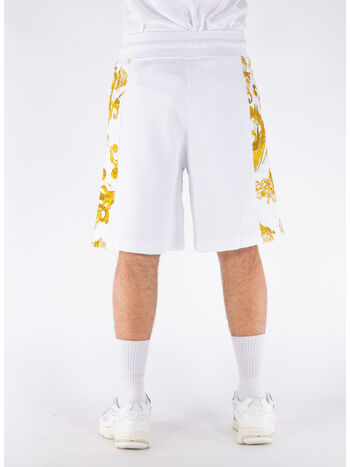 SHORTS WATERCOLOR COUTURE, G03 WHITE/GOLD, small