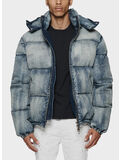 GIUBBOTTO DENIM PUFFER, DIPJ MID INDIGO, thumb