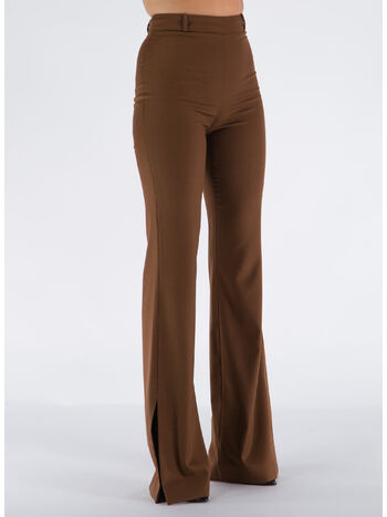 PANTALONE A CAMPANA THE VICTORIA WOOL, BRONZE, small