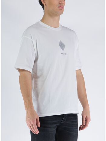 T-SHIRT AMISH LOGO, 194 ECRU, small
