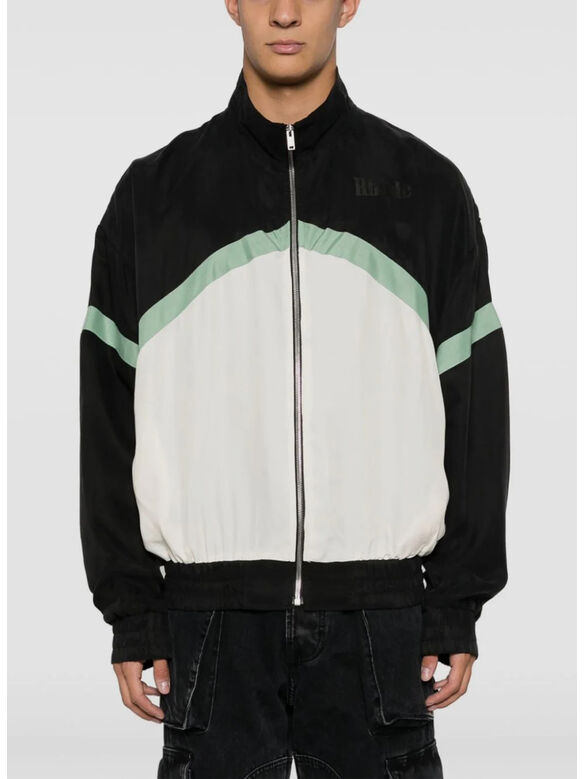FELPA FULL ZIP AWAKING, 1869 BLACK/GREEN, medium
